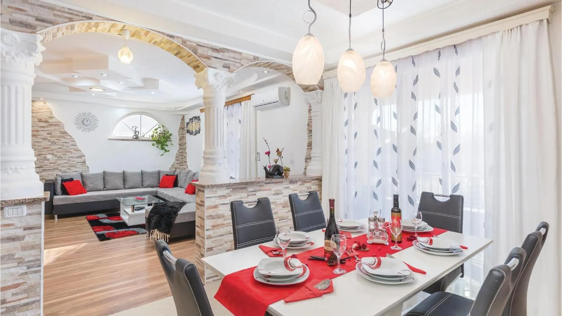 Awesome Home In Nedescina With Kitchen 0*,